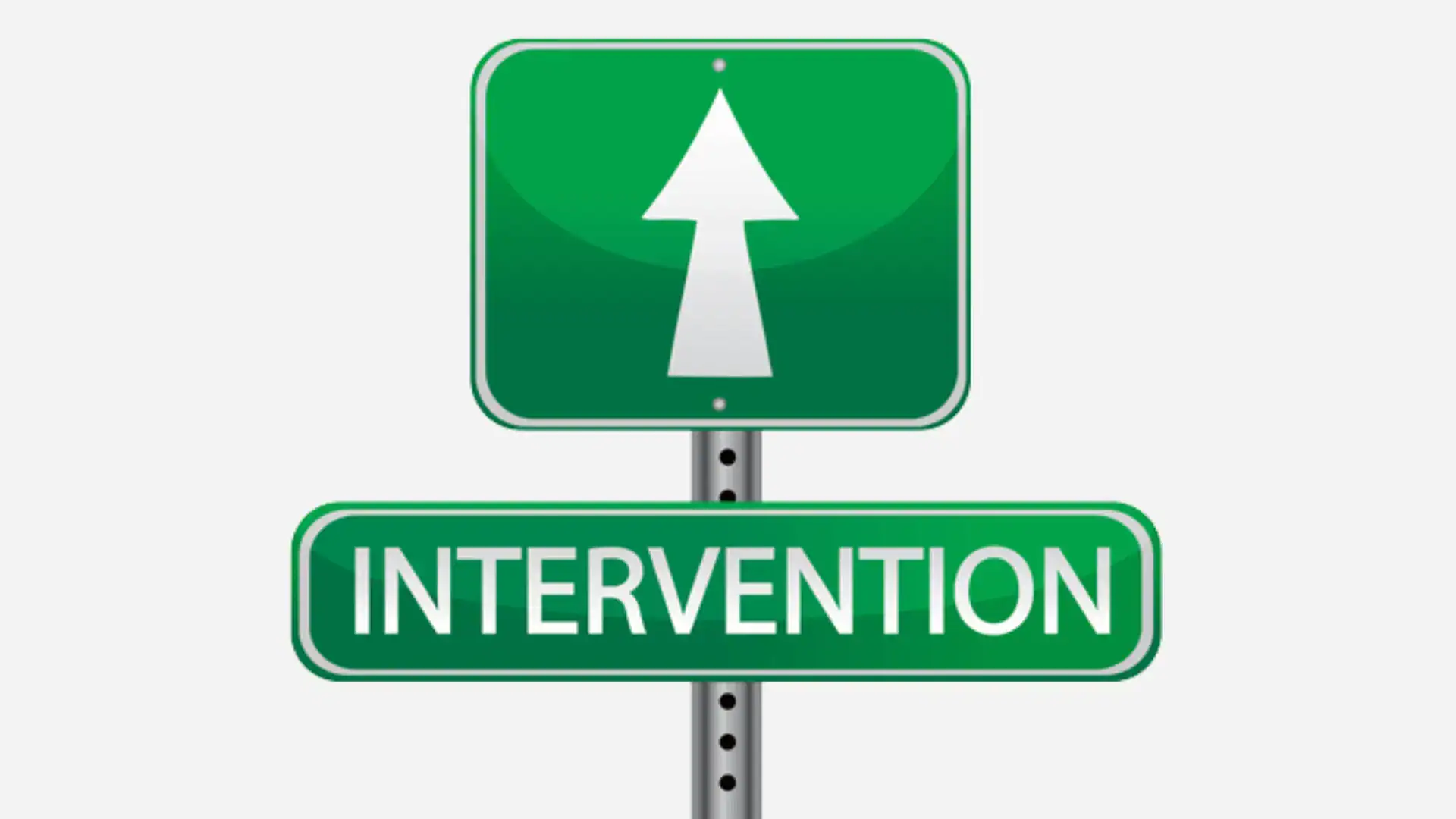 Ross McDonald - Does Credit Union Financial Regulator Intervention Signal ERM Failure - Sign stating intervention
